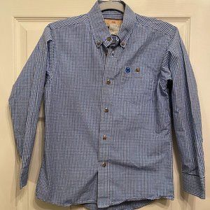 Boys Wrangler Long-Sleeve Button-Down Shirt